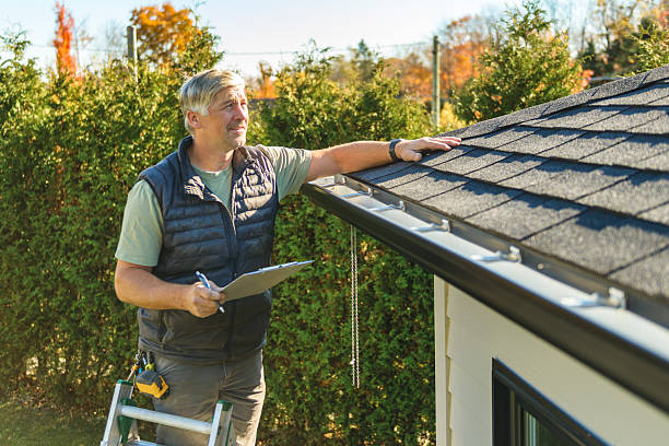 Professional Commercial Roofing technician working in Marne, IA